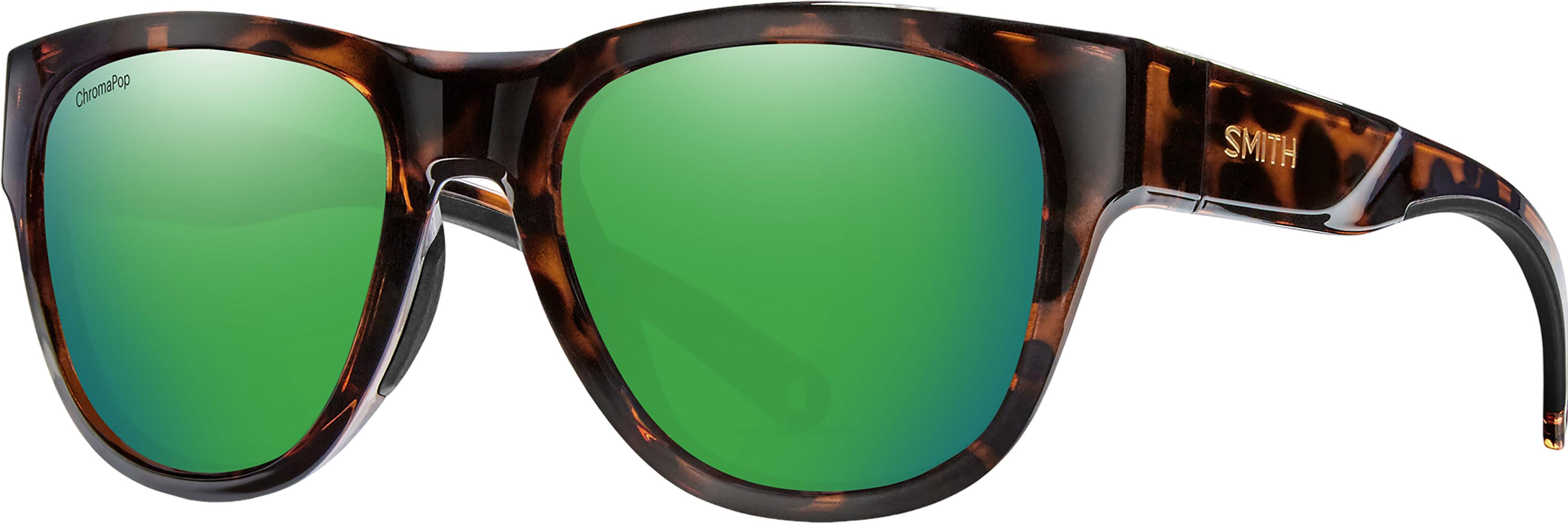 Product gallery image number 1 for product Rockaway Sunglasses - Tortoise - ChromaPop Glass Polarized Green Mirror Lens