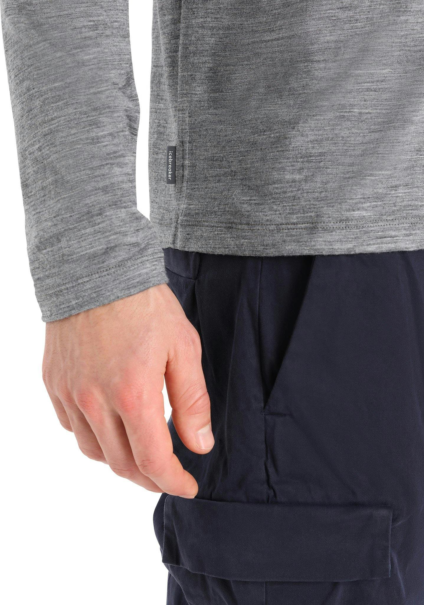 Product gallery image number 5 for product Tech Lite II Long Sleeve Merino Tee - Men's