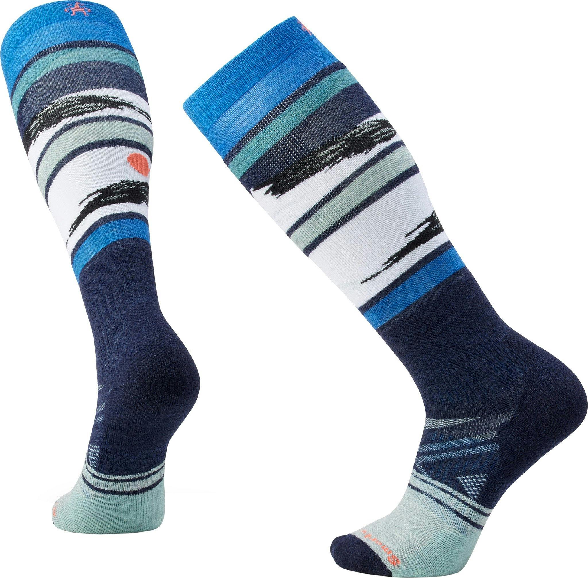 Image de produit pour Chaussettes Ski Full Cushion Midnight Ski Pattern OTC - Unisexe