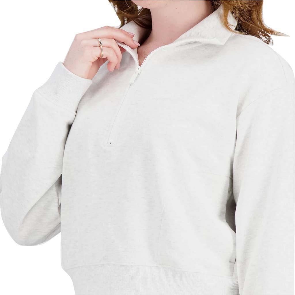 Product gallery image number 5 for product Athletics Remastered French Terry 1/4 Zip Top - Women's