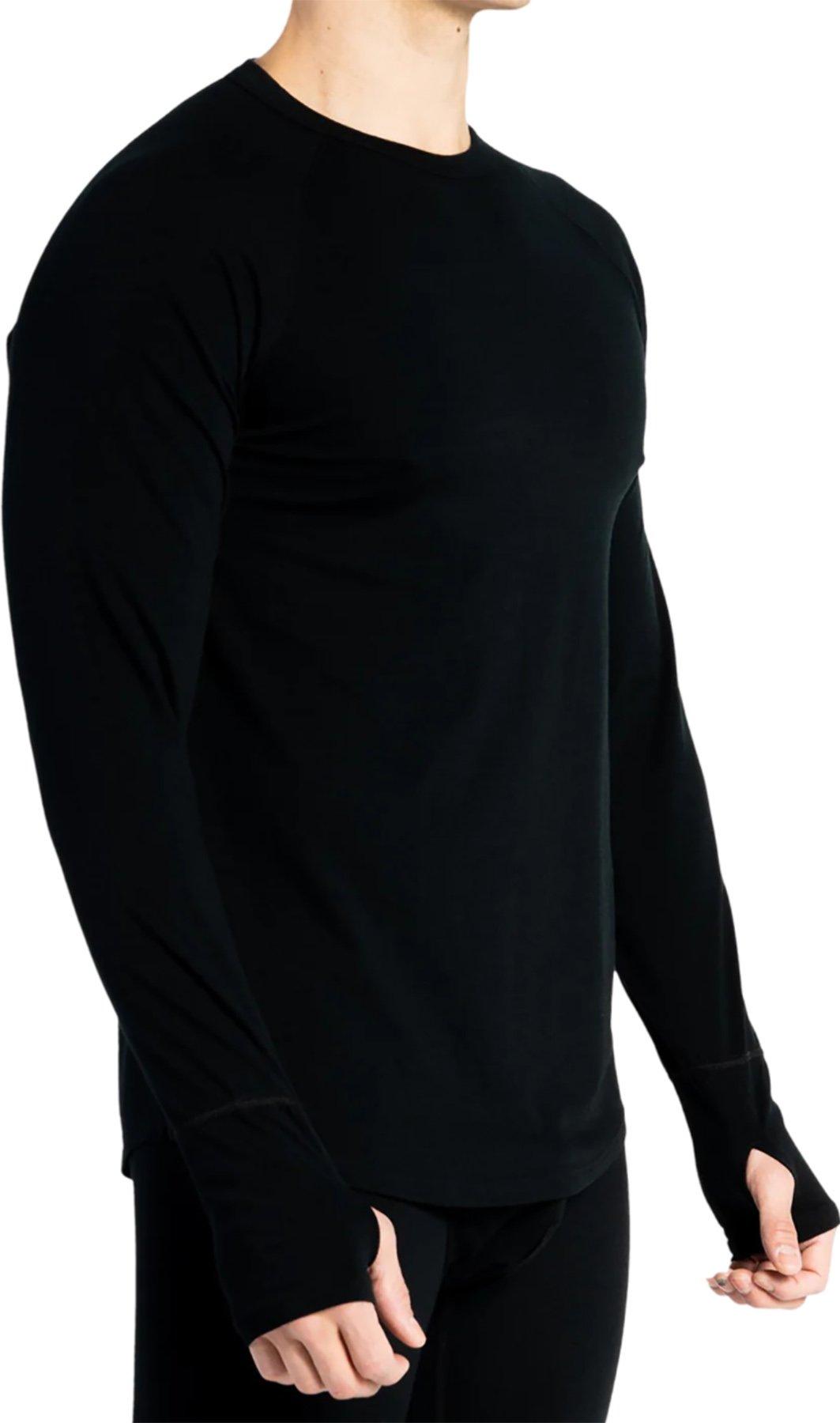 Product gallery image number 3 for product Merino Crew Neck Base Layer Top - Men's