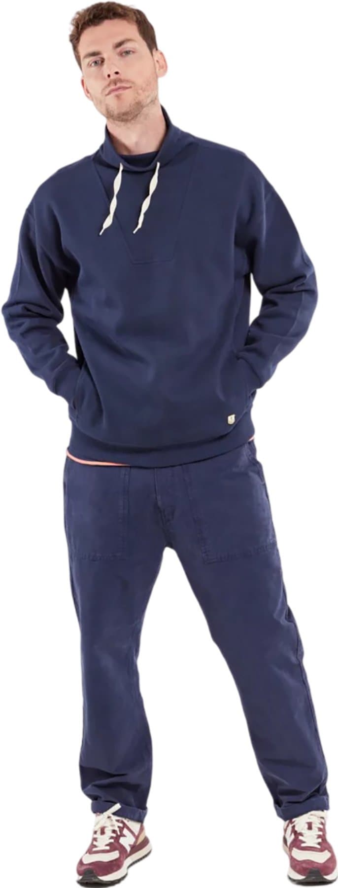 Product gallery image number 1 for product Sweatshirt with Stand-Up Collar - Men's