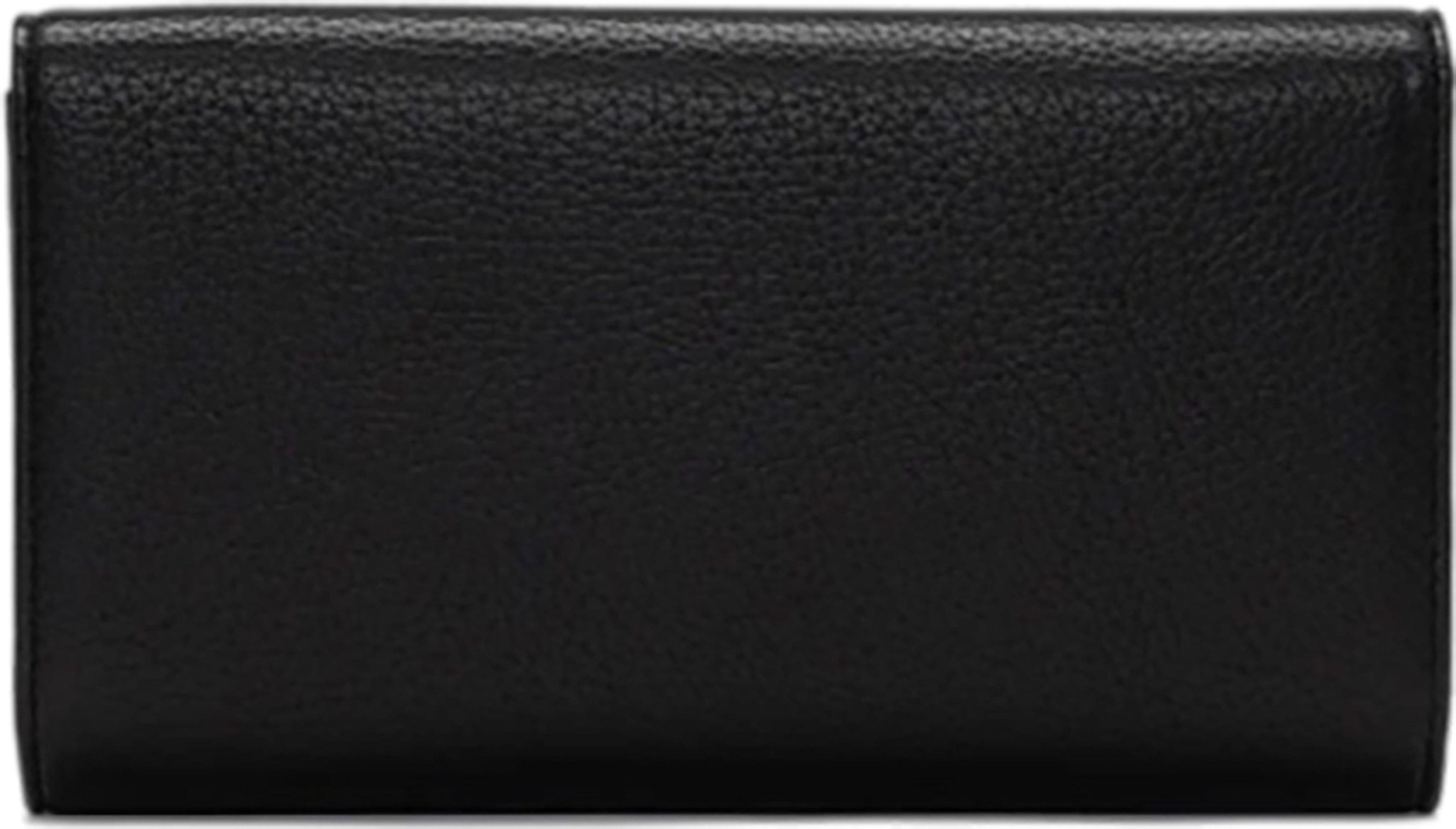 Product gallery image number 2 for product Louve Reverse Triple Flap Wallet - Women's