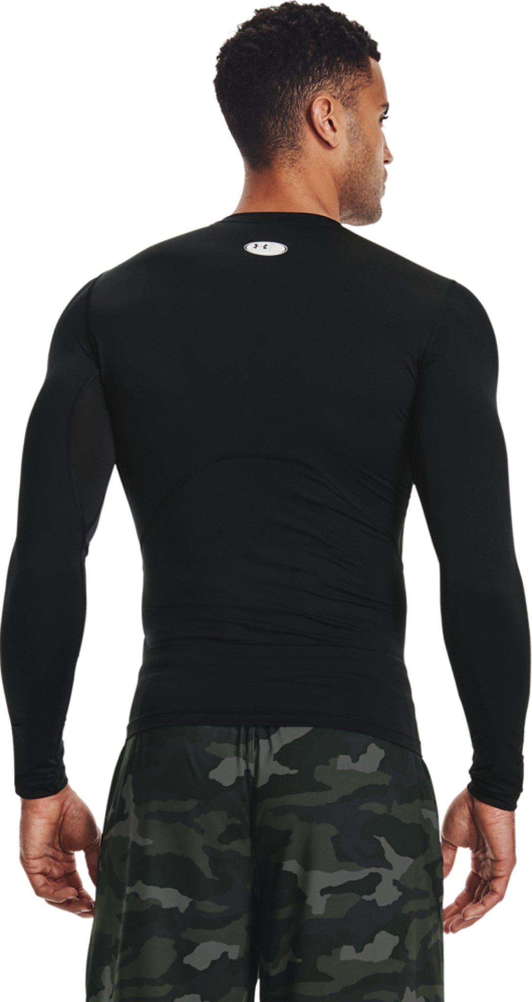 Product gallery image number 3 for product HeatGear Armour Long Sleeve Baselayer Top - Men's