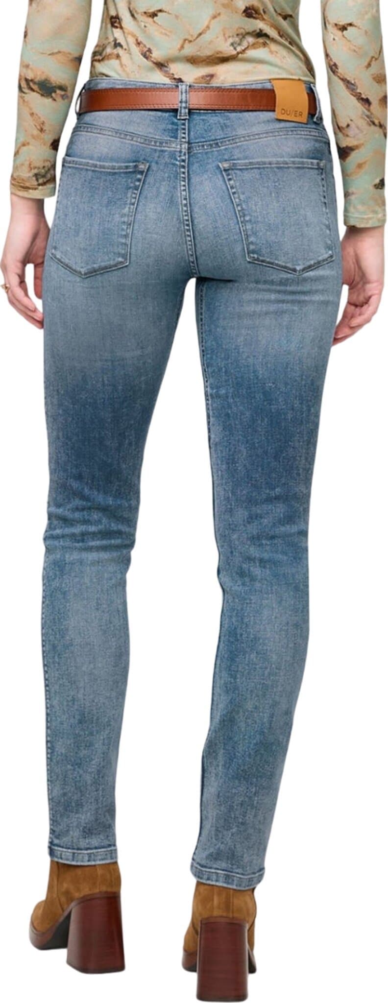 Numéro de l'image de la galerie de produits 5 pour le produit Jeans aminci droit en denim Performance - Femme