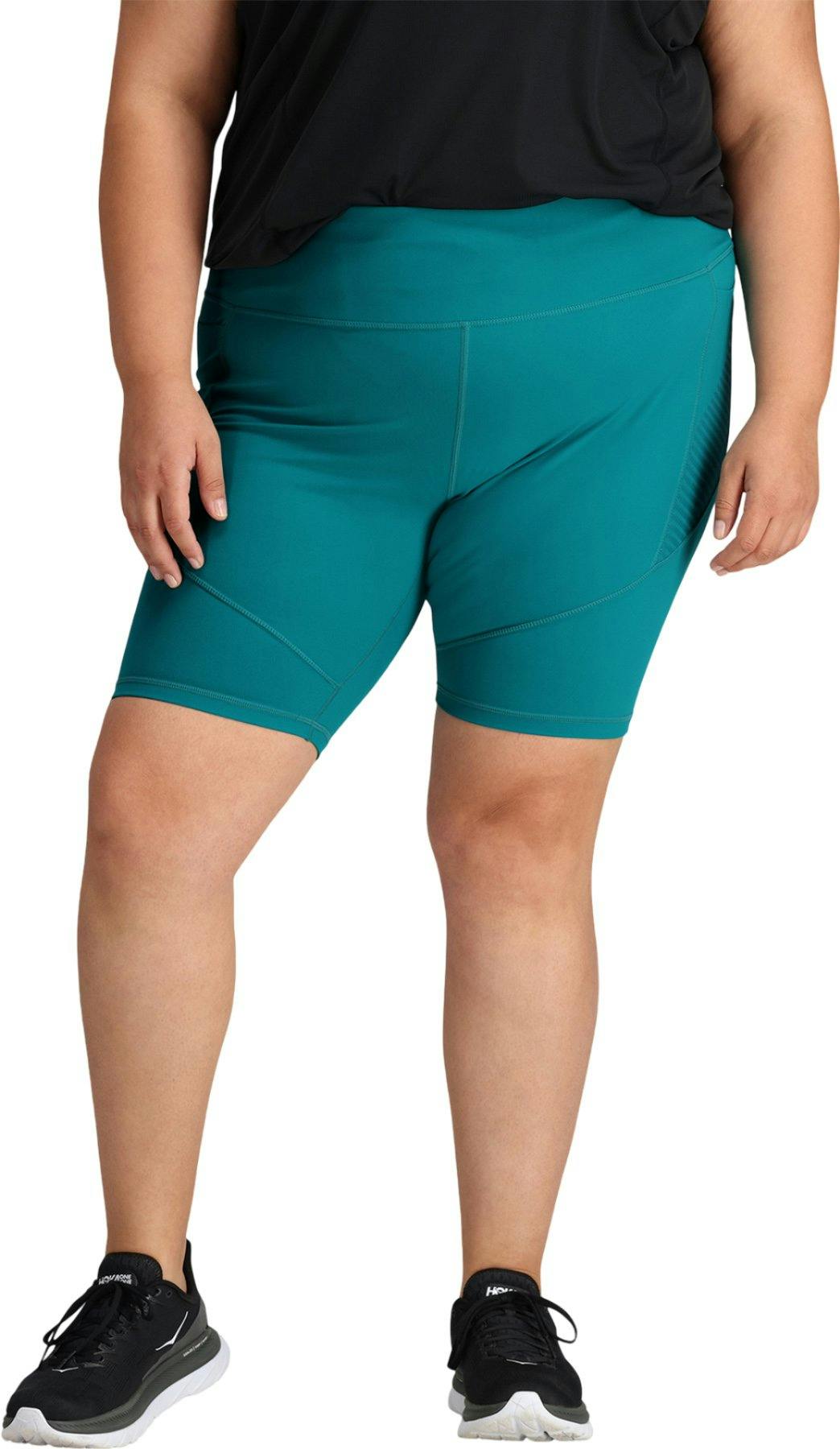 Product gallery image number 5 for product Ad-Vantage Plus Size Shorts 10In - Women's