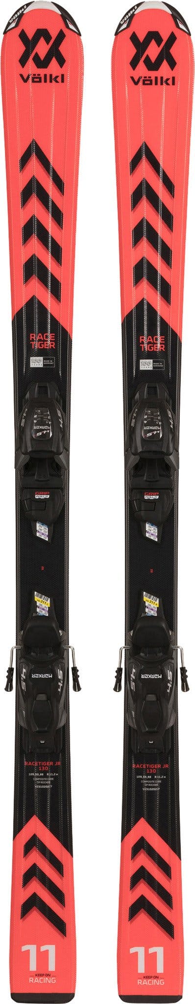 Product gallery image number 1 for product Jr Racetiger Red Vmotion 90 Ski - Youth