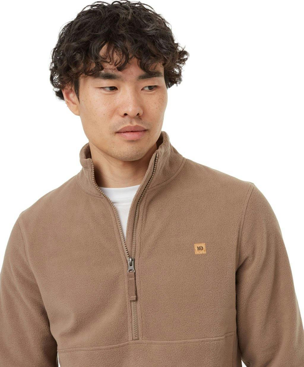 Product gallery image number 4 for product Recycled Microfleece 1/2 Zip Jacket - Men's