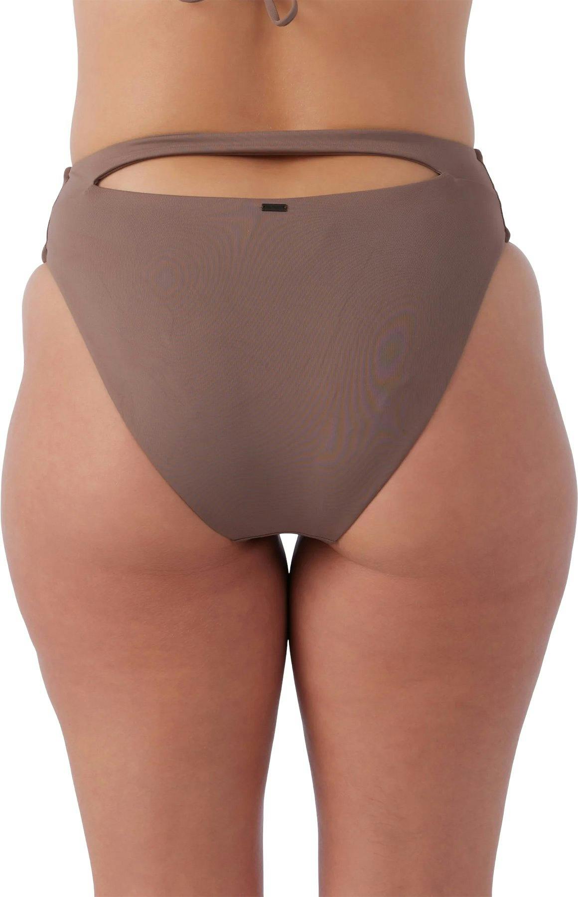 Numéro de l'image de la galerie de produits 9 pour le produit Bas de bikini uni taille haute Saltwater Solids Max - Femme