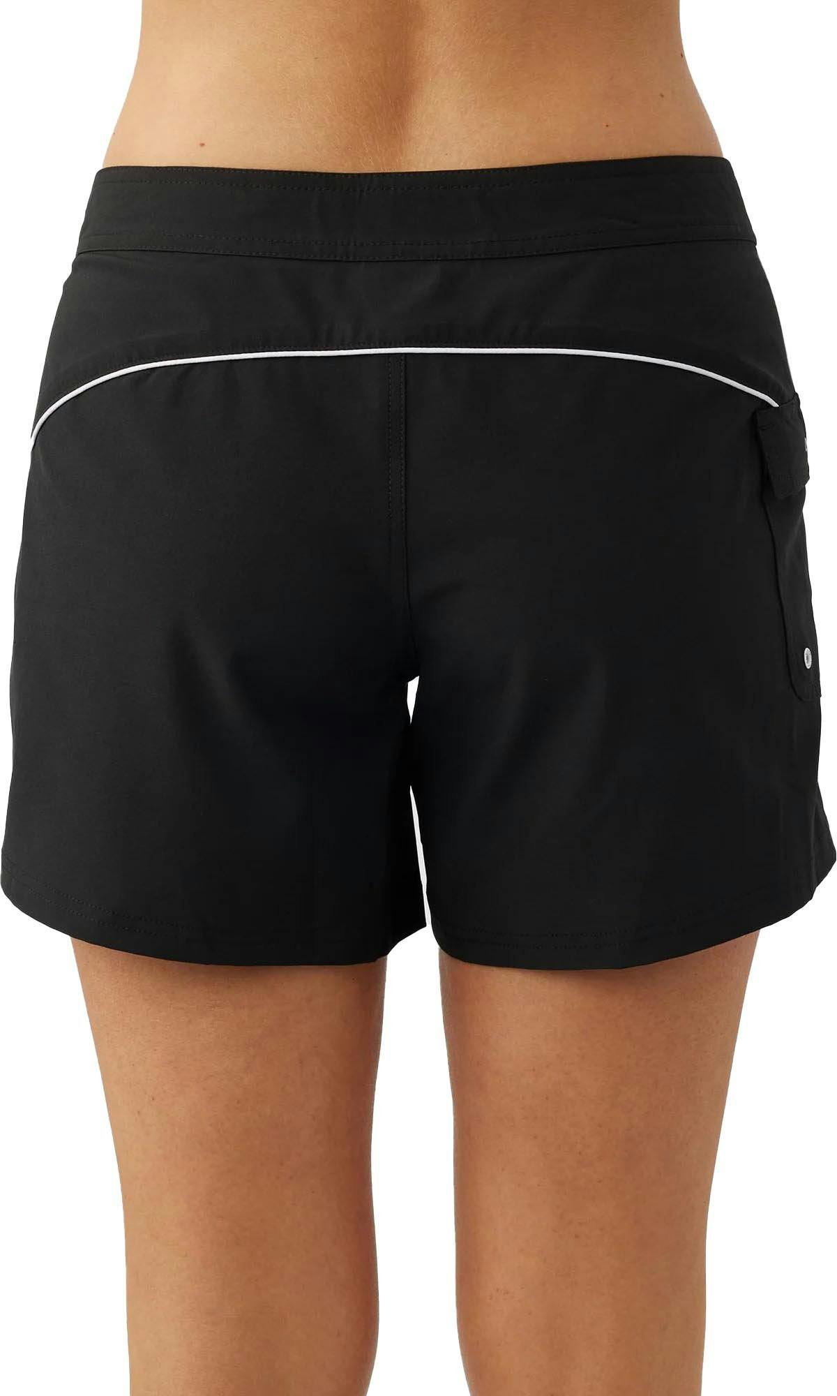 Product gallery image number 4 for product Saltwater Solids Stretch 5'' Boardshort - Women’s