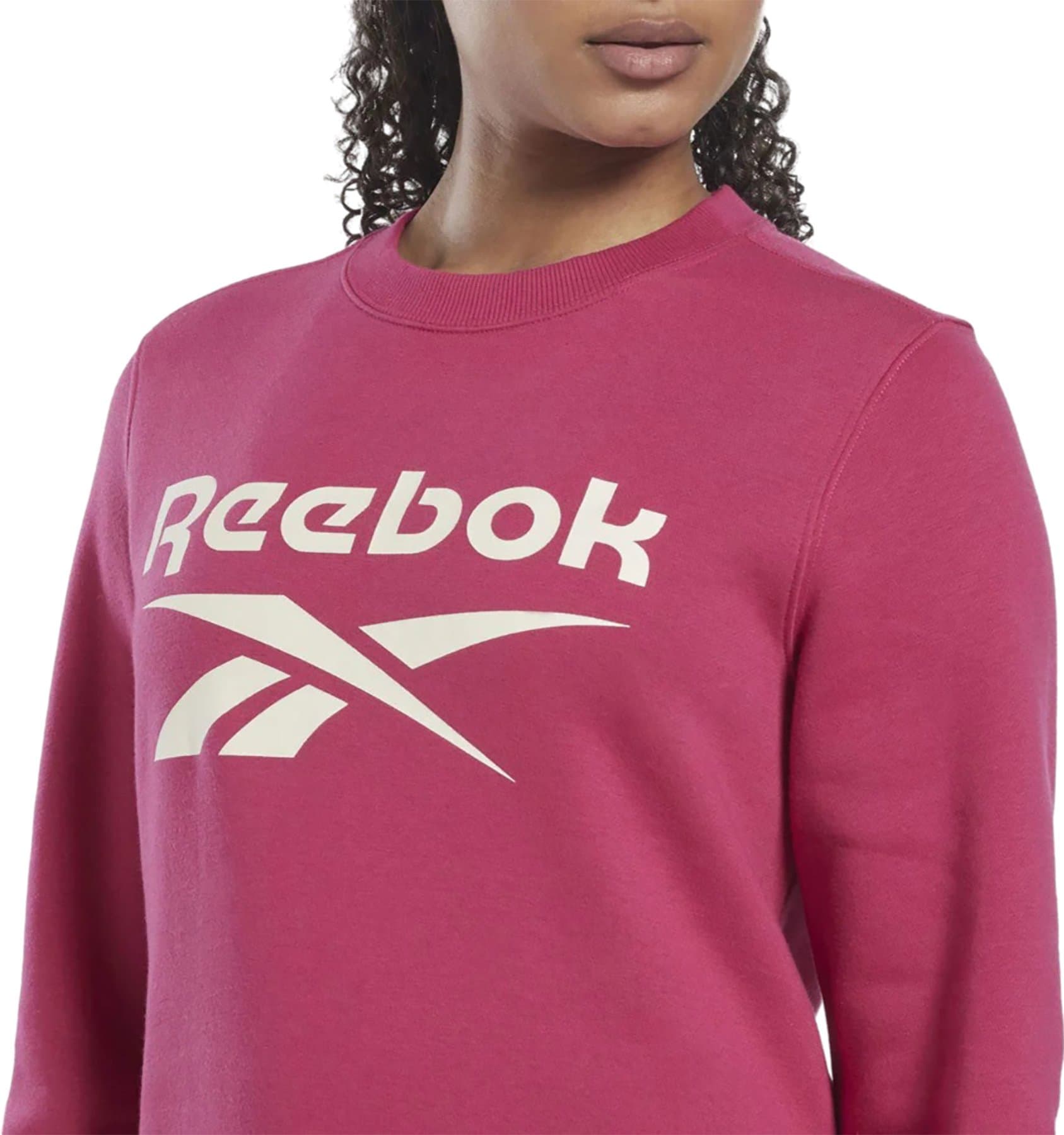 Product gallery image number 3 for product Reebok Identity Logo Fleece Crew Neck Sweatshirt - Women's