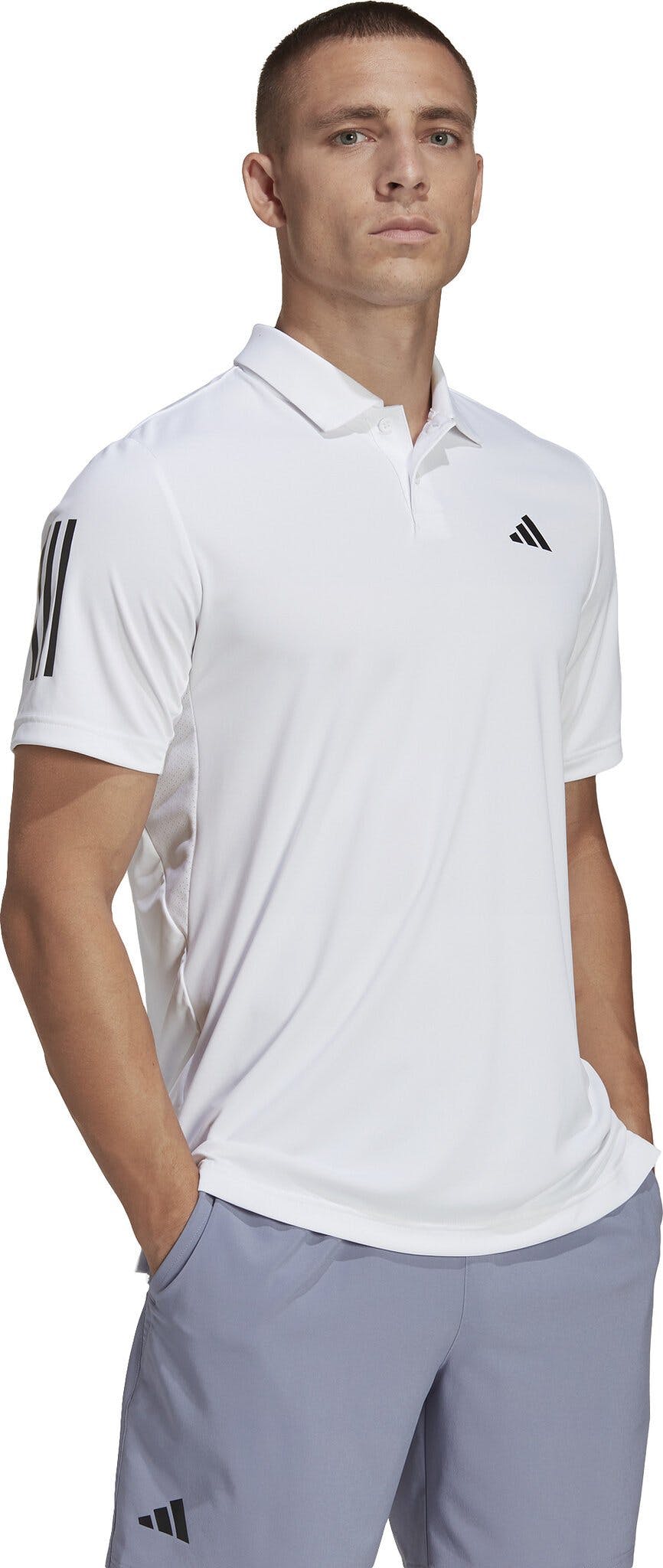 Product gallery image number 2 for product Club 3-Stripes Tennis Polo Shirt - Men's