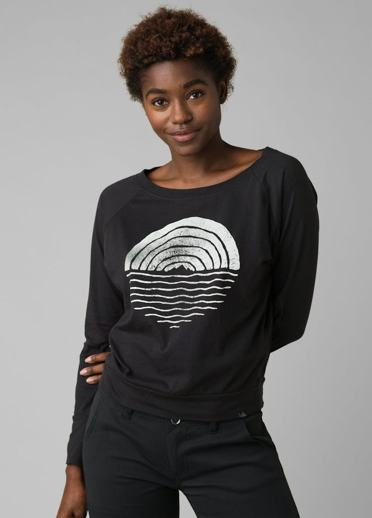 Product gallery image number 2 for product Graphic Long Sleeve Tee - Women's