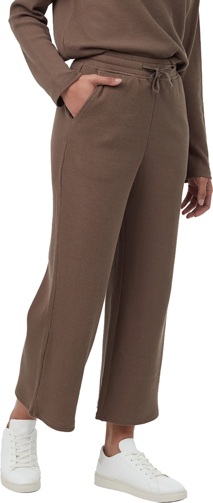 Product gallery image number 1 for product TreeWaffle Cropped Wide Leg Pant - Women's