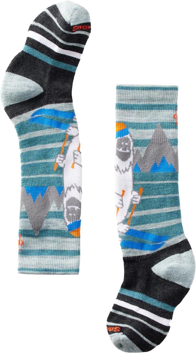 Product image for Wintersport Full Cushion Yeti Pattern OTC Socks - Kid's