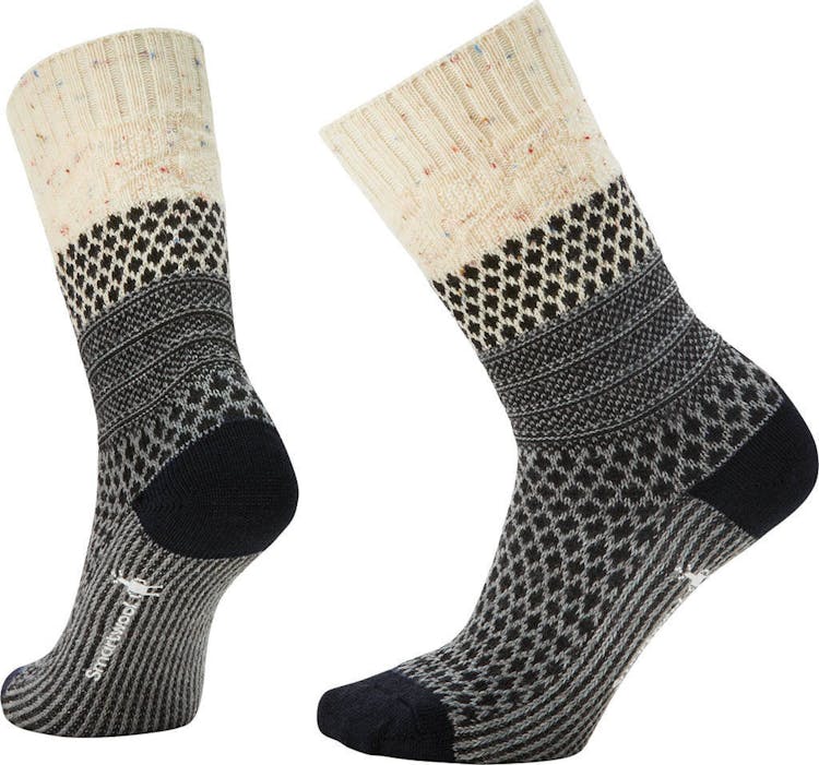 Product gallery image number 1 for product Everyday Popcorn Cable Crew Socks - Unisex