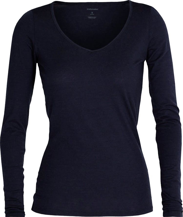 Product gallery image number 1 for product Siren Merino Long Sleeve Sweetheart T-Shirt - Women's