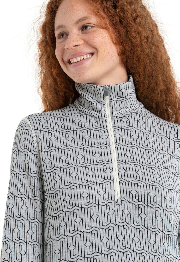 Product gallery image number 5 for product 260 Vertex Herenga Merino Long Sleeve Half-Zip Thermal Top - Women's