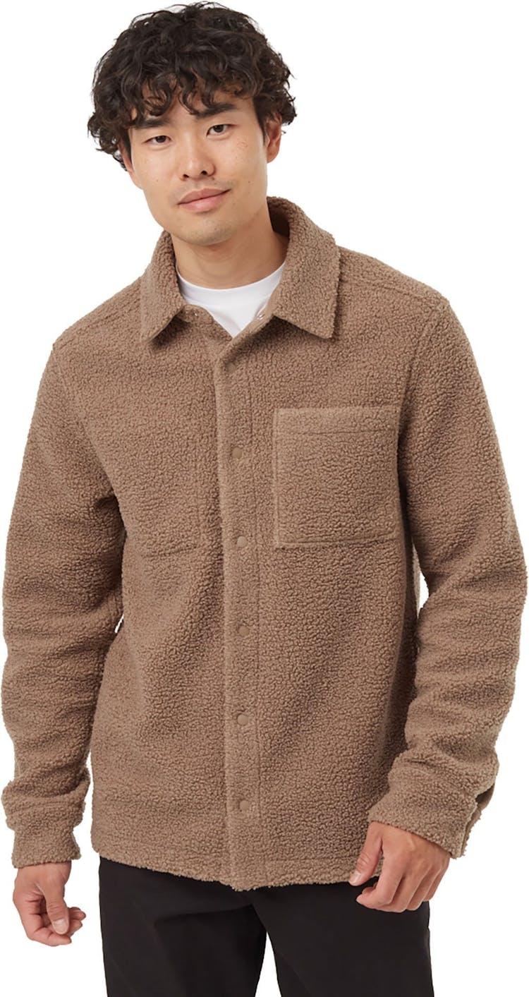 Product gallery image number 2 for product Reversible Recycled Boucle Fleece Jacket - Men's