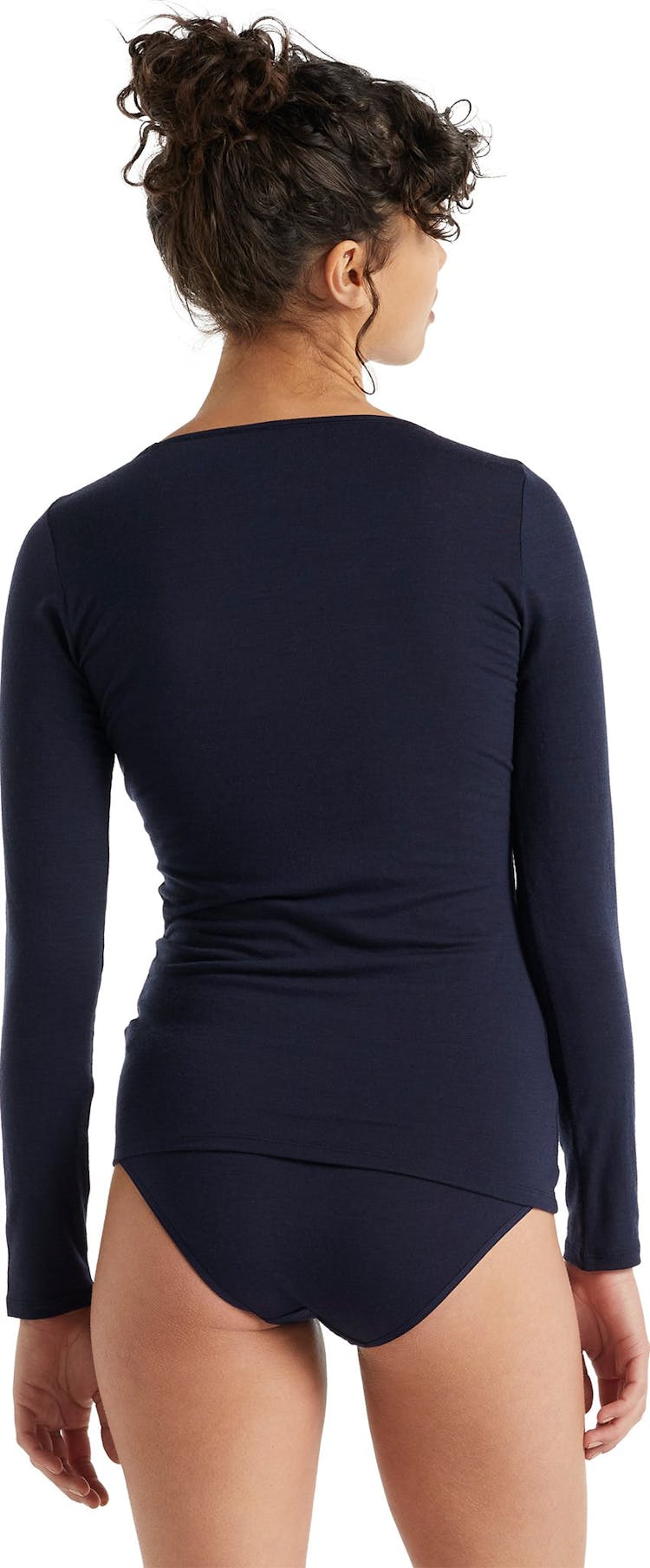 Product gallery image number 7 for product Siren Merino Long Sleeve Sweetheart T-Shirt - Women's