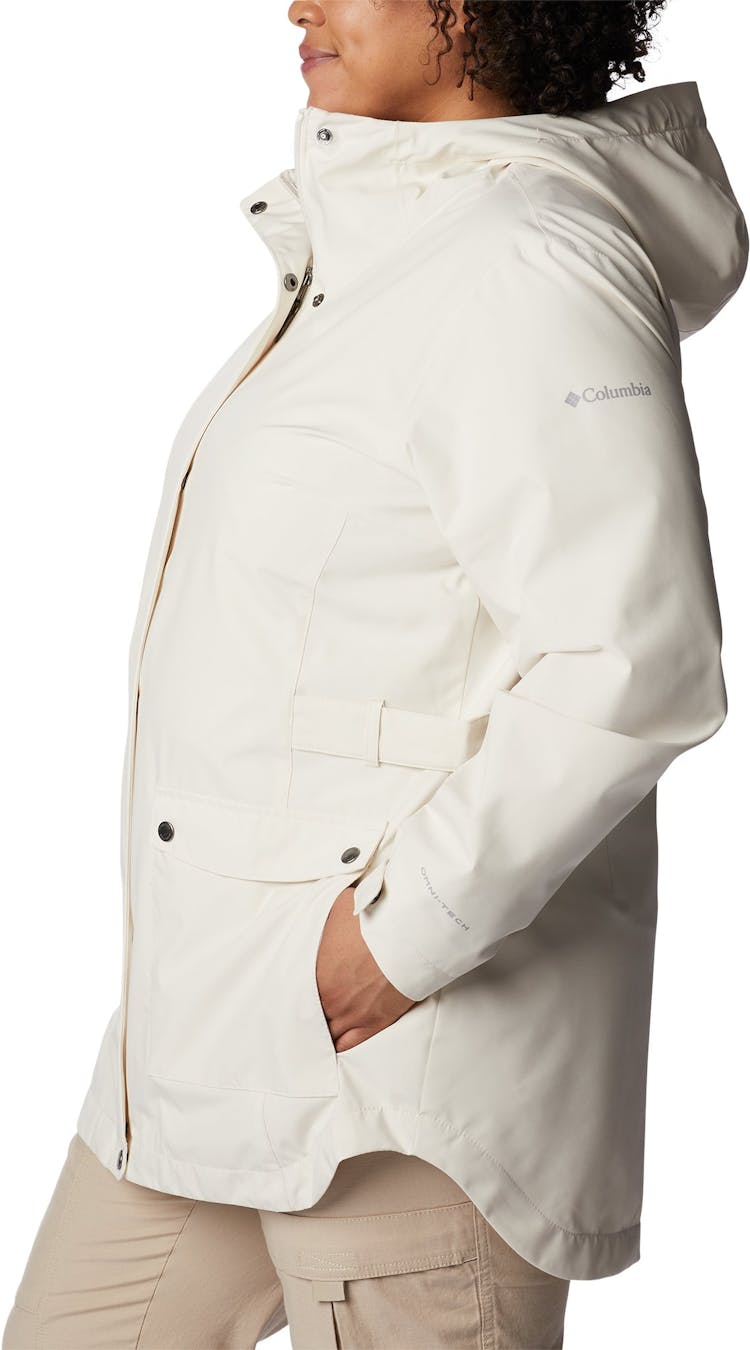 Product gallery image number 3 for product Here And There Trench Jacket - Plus Size - Women's