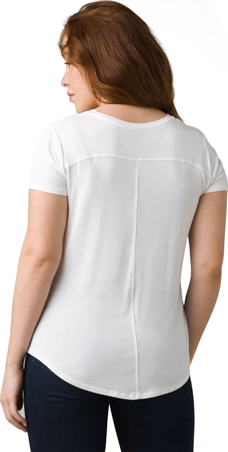 Product gallery image number 2 for product Foundation Short Sleeve V Neck Top - Women's