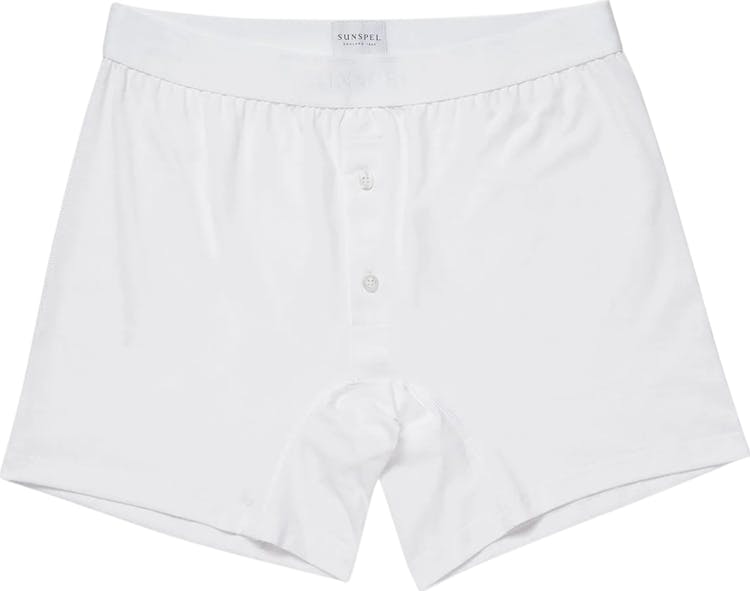 Product gallery image number 1 for product Superfine Cotton Two-Button Boxer Brief - Men's