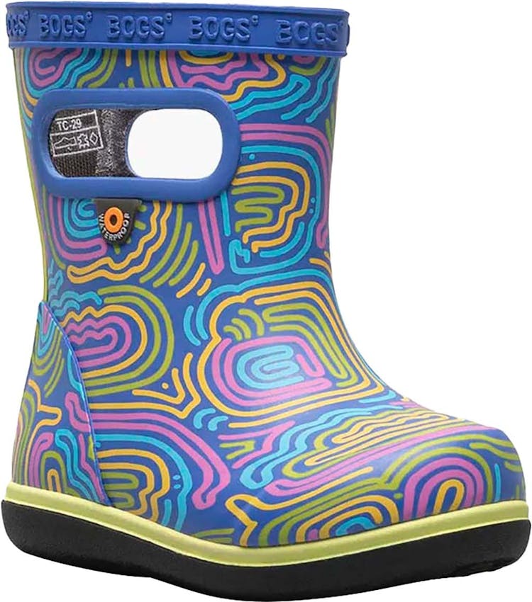 Product gallery image number 4 for product Skipper II Cloud Geo Rain Boots - Kids