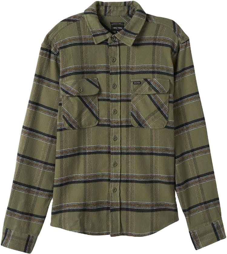 Product gallery image number 1 for product Bowery Stretch Water Resistant Long Sleeve Flannel Shirt - Men's