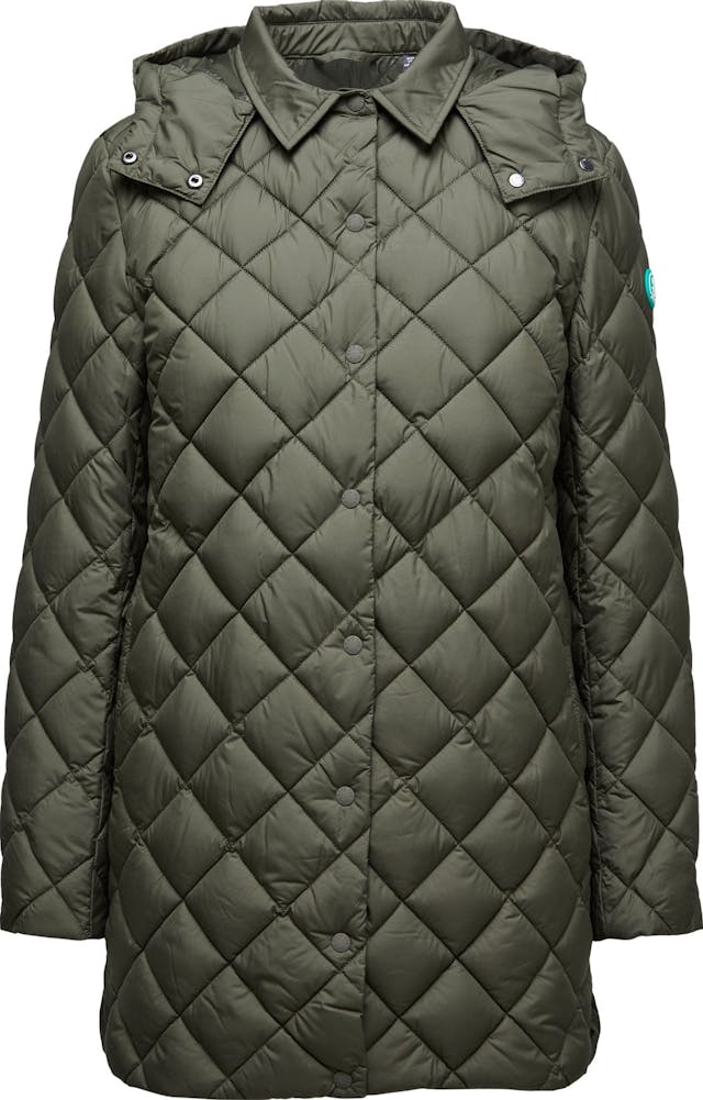 Product image for Edith Quilted Coat with Detachable Hood - Women's