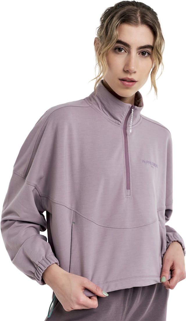 Product image for OTB Oversized Half-Zip Pullover - Women's