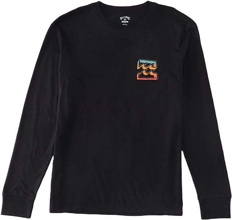 Product gallery image number 1 for product Crayon Wave Long Sleeve T-Shirt - Men's