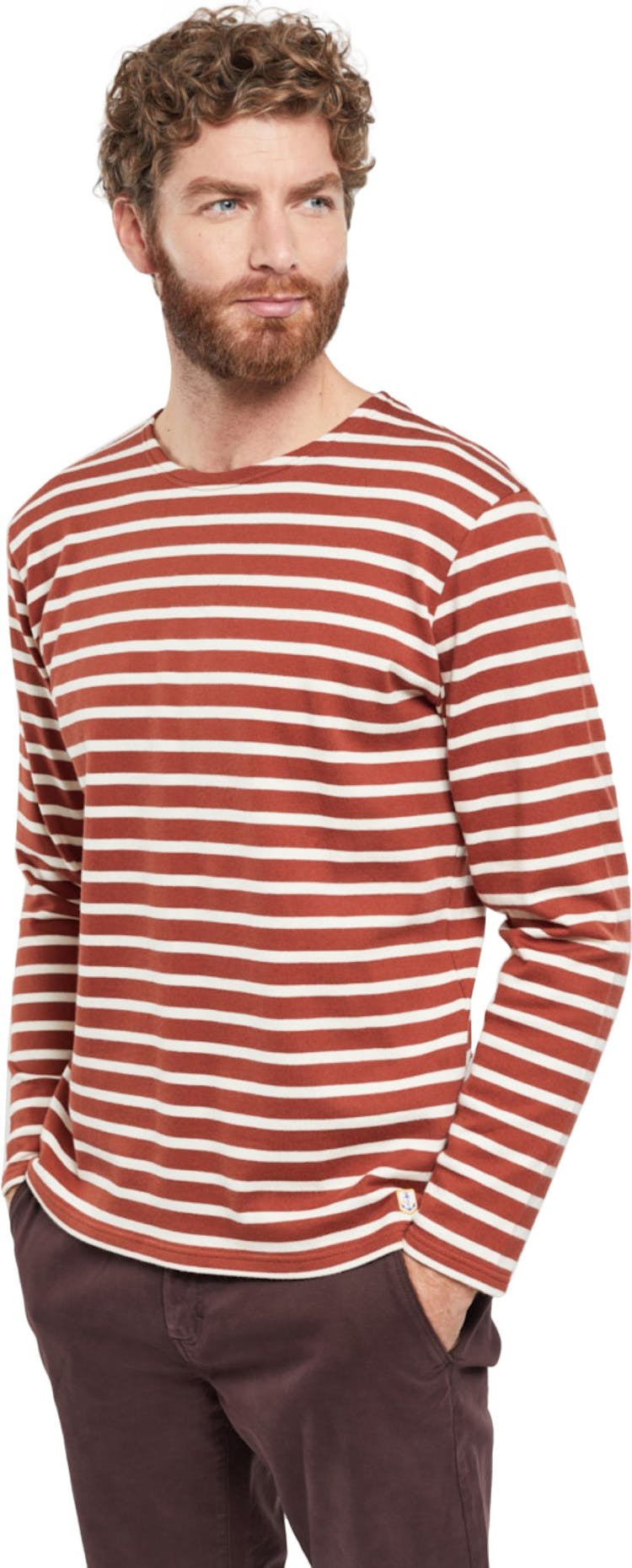 Product gallery image number 2 for product Rustic Cotton Breton Striped Jersey - Men's