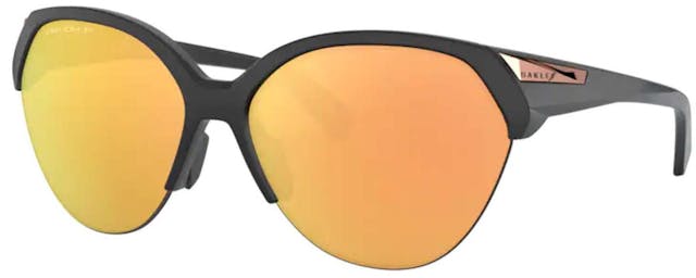 Product image for Trailing Point Sunglasses - Matte Black - Prizm Rose Gold Iridium Polarized Lens - Women's