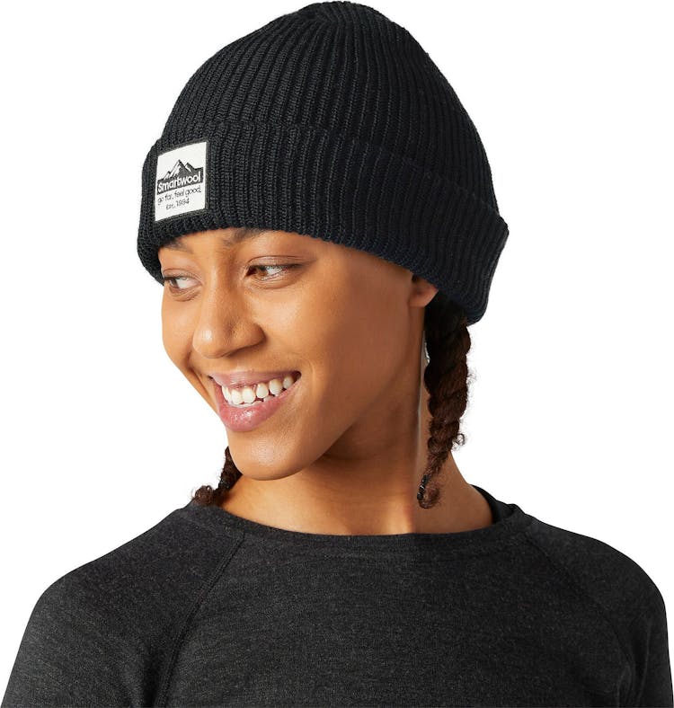 Product gallery image number 3 for product Smartwool Logo Beanie - Unisex