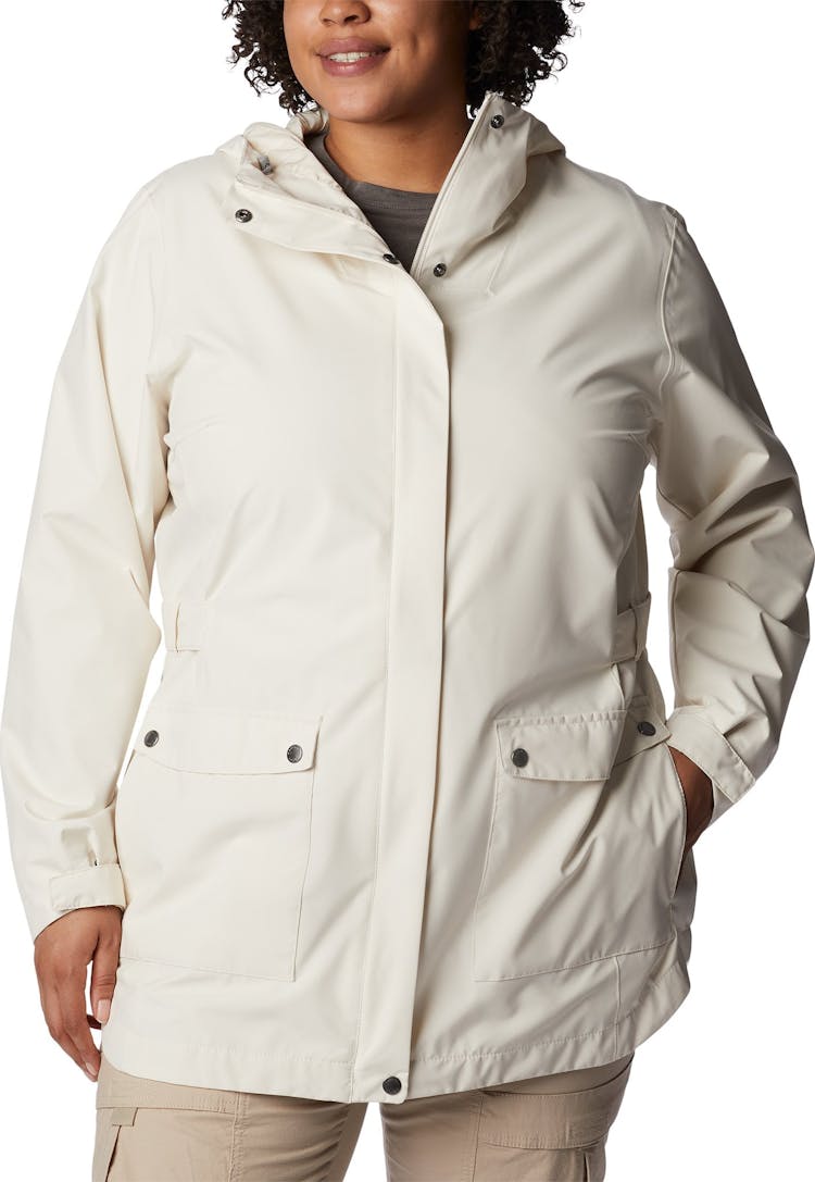 Product gallery image number 1 for product Here And There Trench Jacket - Plus Size - Women's