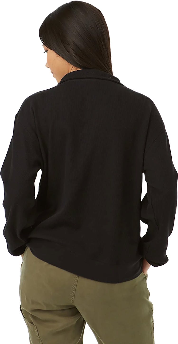 Product gallery image number 3 for product TreeWaffle Half Zip Sweatshirt - Women's
