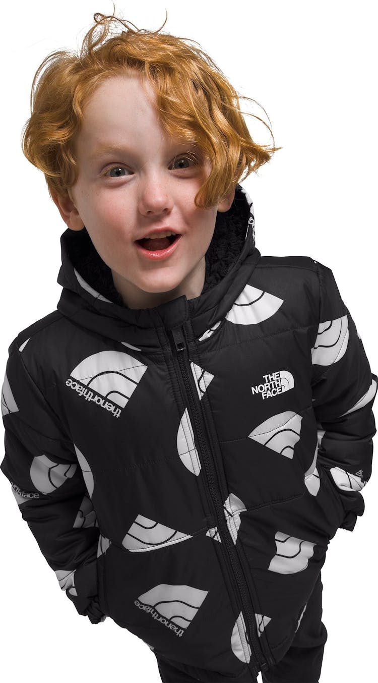 Product gallery image number 2 for product Mt Chimbo Reversible Full Zip Hooded Jacket - Kids