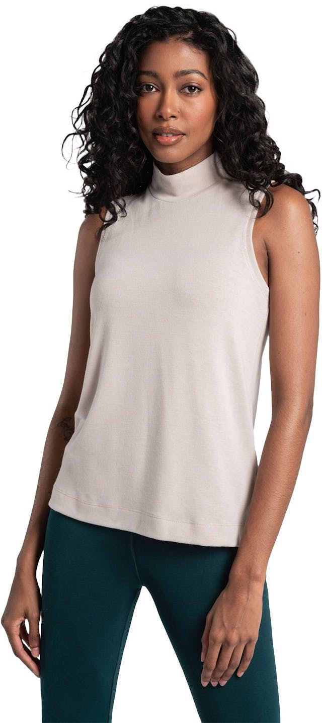 Product image for Downtown Sleeveless Mock Neck Tank Top - Women's