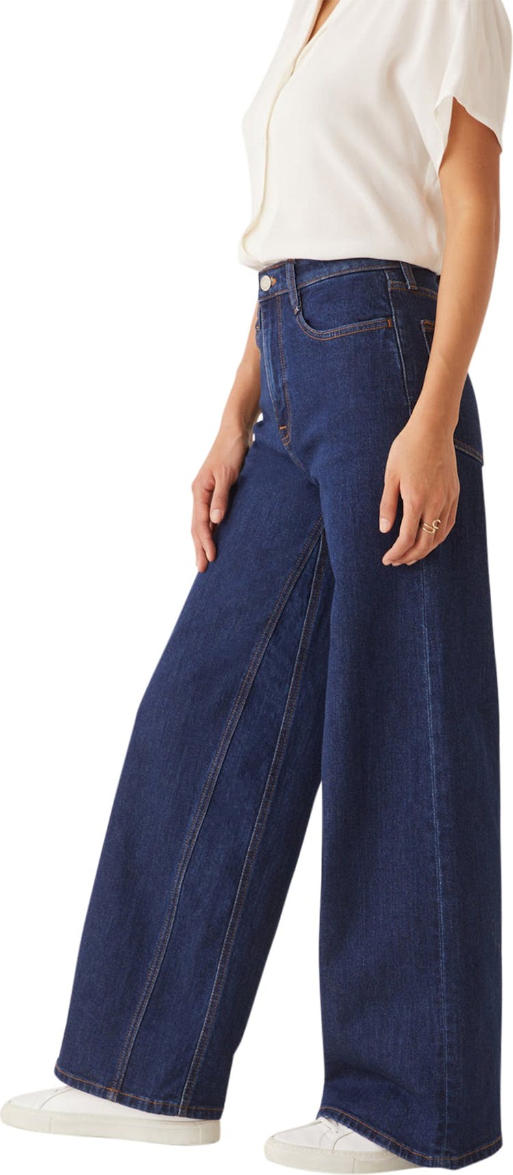 Product gallery image number 6 for product Nina Wide Leg Denim - Women's