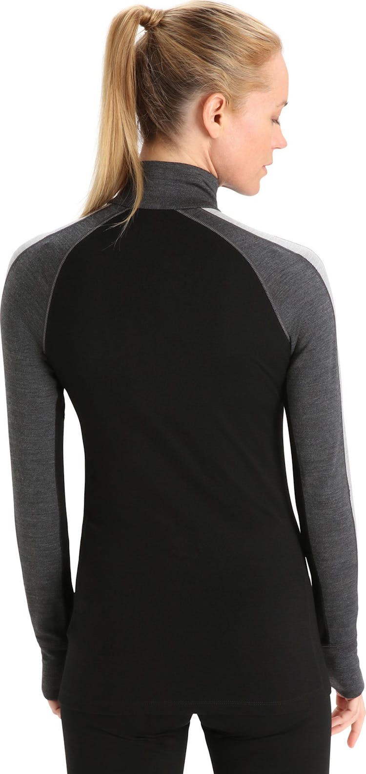 Product gallery image number 2 for product 260 ZoneKnit Merino Long Sleeve Half-Zip Thermal Top - Women's