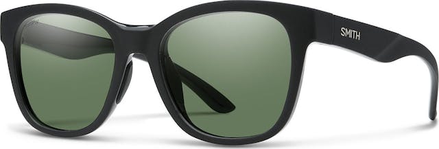 Product image for Caper - Matte Black - Chromapop Polarized Gray Green Lens Sunglasses