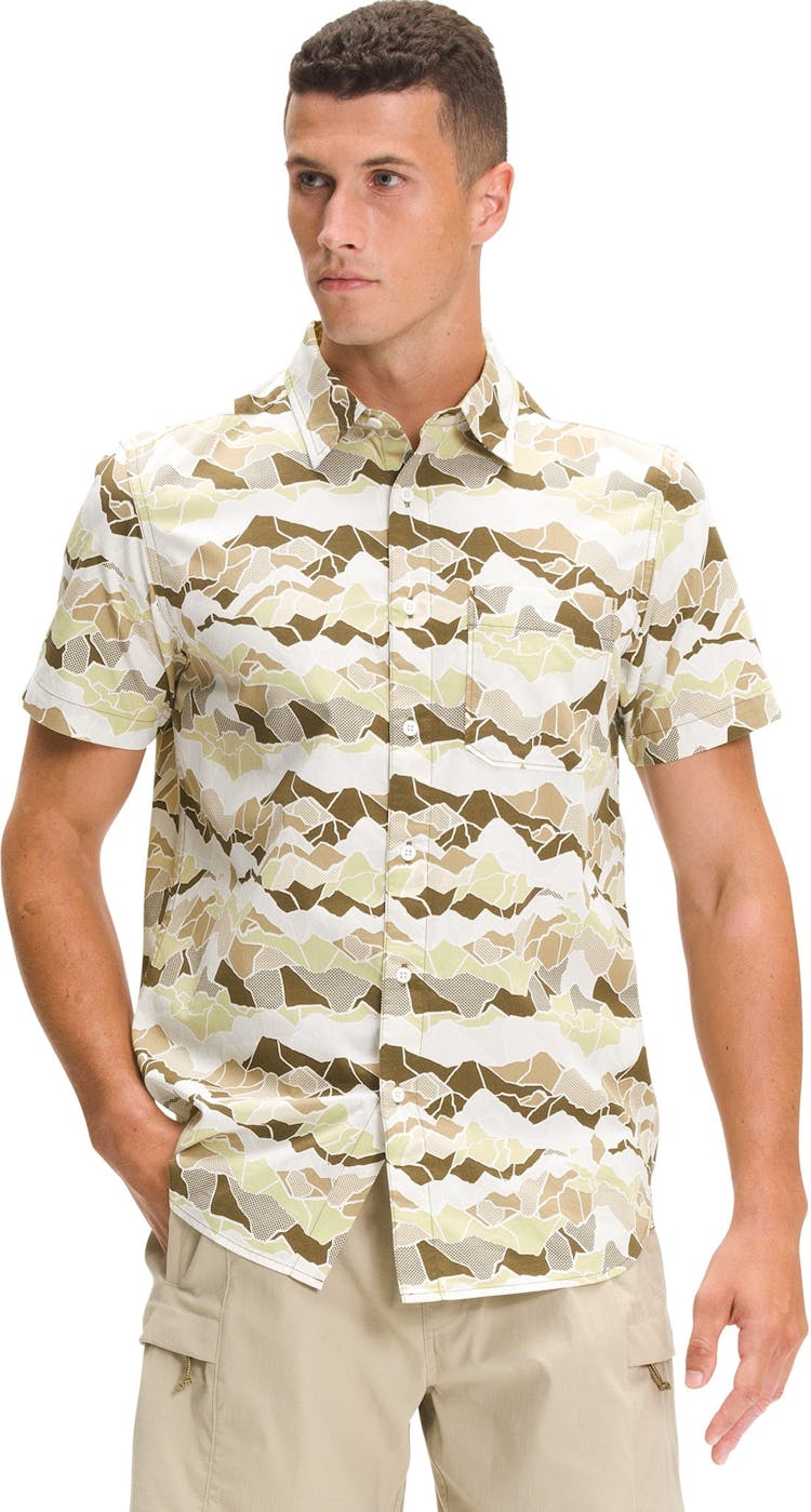 Product gallery image number 3 for product Baytrail Pattern Short Sleeve Shirt - Men’s