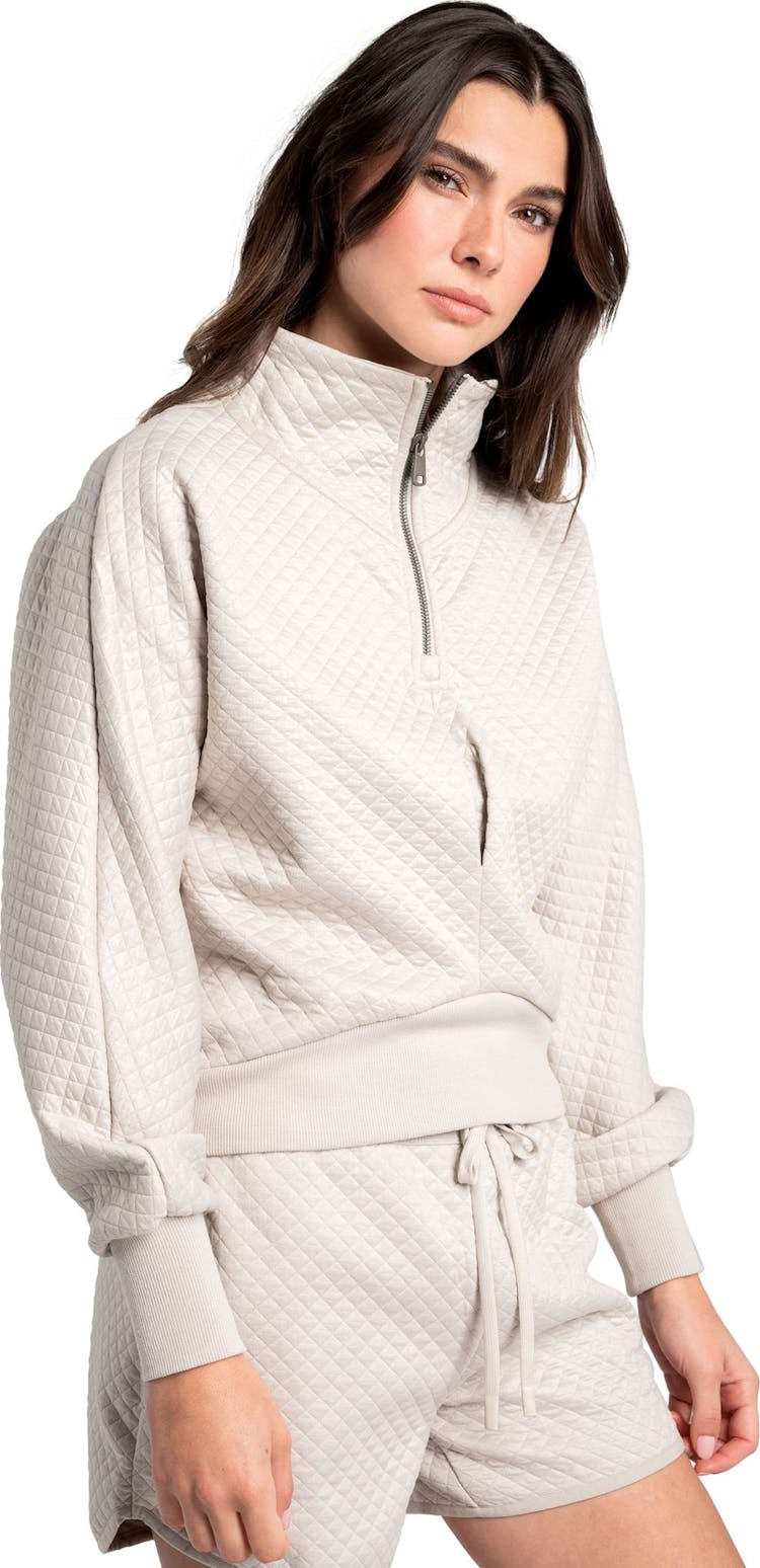 Product gallery image number 7 for product Quilted Air Layer Half Zip Top - Women's