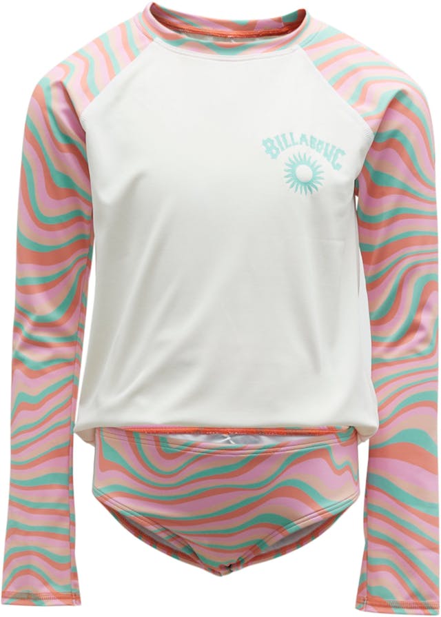 Product image for Sorbet Dreamz Two Piece Long Sleeve Bikini Set - Girls
