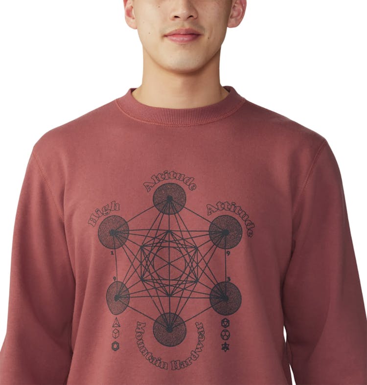 Product gallery image number 3 for product Metatrons Cube Crew Neck Pullover - Men's