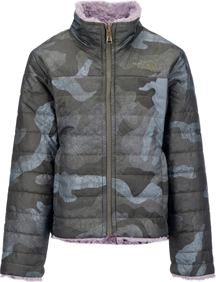 Product gallery image number 1 for product Reversible Mossbud Swirl Jacket - Girls