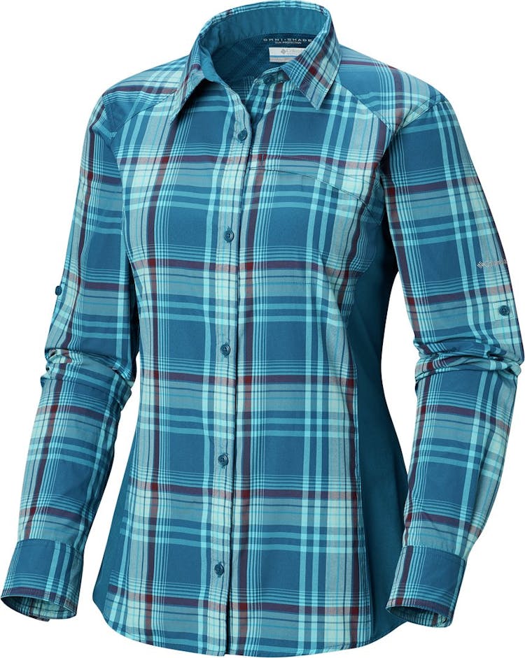 Product gallery image number 1 for product Silver Ridge Plaid II Long Sleeve Shirt - Women's