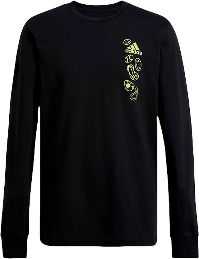 Product image for Smiley Sport Long Sleeve T-Shirt - Youth