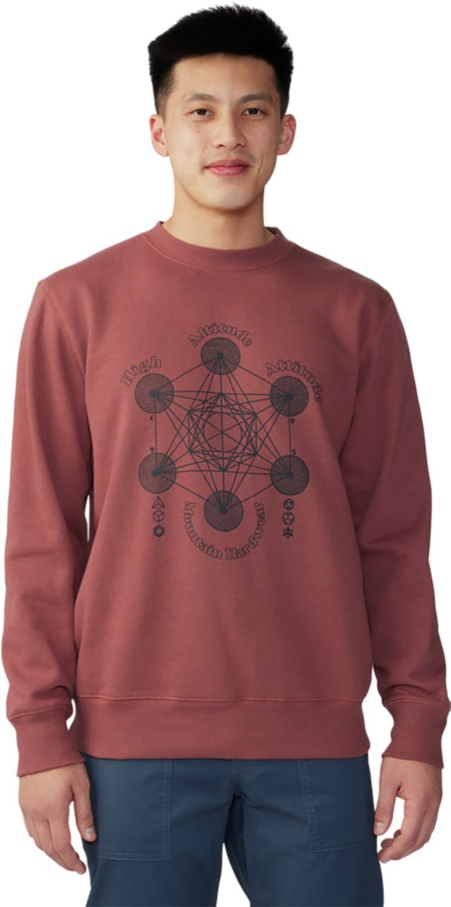 Product image for Metatrons Cube Crew Neck Pullover - Men's